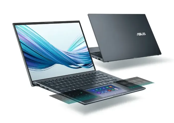 Notebook Asus Zenbook com duas telas