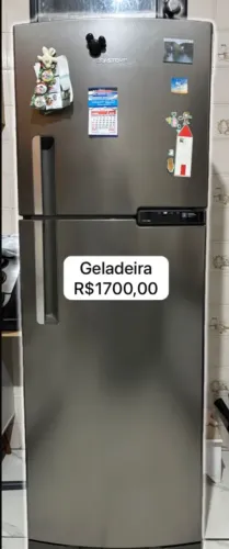 Geladeira inox