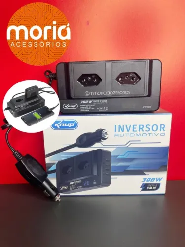 Inversor Automotivo 300w 12v p/ 110v Knup