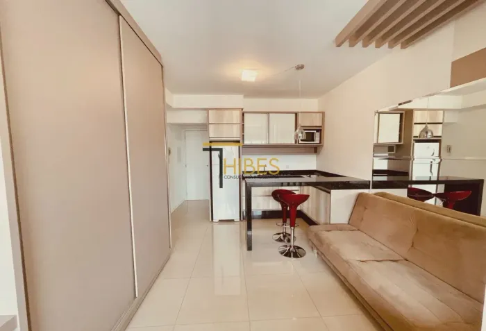 Apartamento studio, lifespace curitiba, batel, 32 m² priv. mobiliado, em frente shopping c