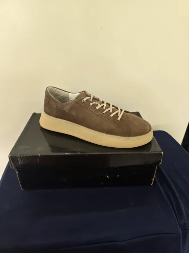 Tênis Casual Viccini Trent Camurça Cinza