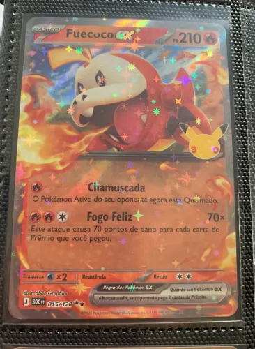 Fuecoco EX Coleção 30 anos Pokémon