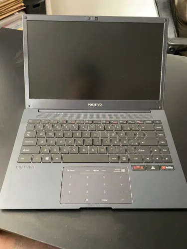 Notebook Positivo Motion Q232B (Liga e Funciona) Conserto ou Peças + Carregador Original
