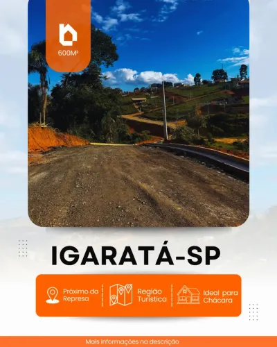 Seu Terreno em Igaratá com Valor de Lançamento