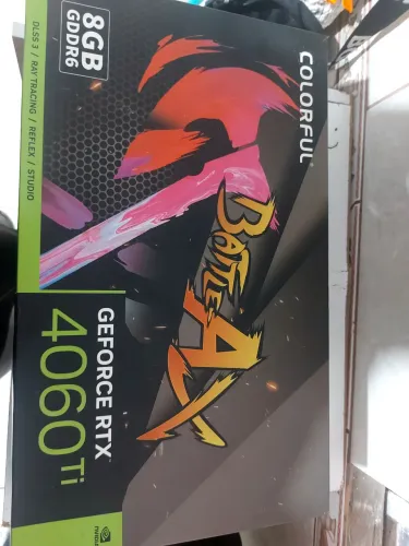Placa de vídeo rtx 4060 ti battleax colorful (parcelo no cartão)
