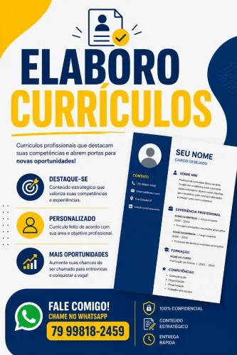 Elaboro currículos