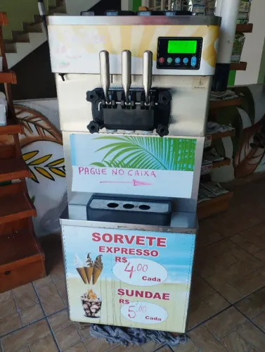 Máquina de sorvete expresso sorvetec