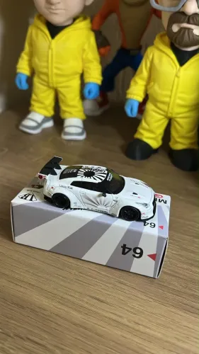 LB WORKS NISSAN GT-R (R35) TYPE 1 , REAR WING VER 1+2 WHITE MGT00064