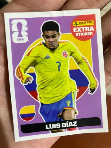 Figurinha legend Luis días bordô 