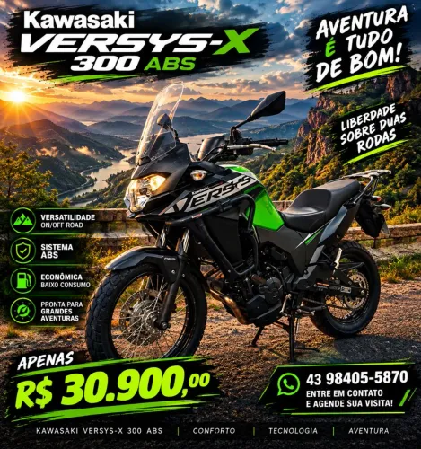 VERSYS 300 COM ABS