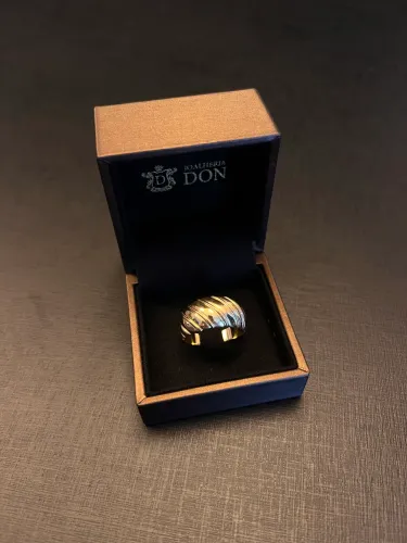 Anel Duna em Ouro 18k 750