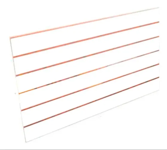 Painel Canaletado Branco Mdf 0,61 X 1,22 (4 Polegadas )