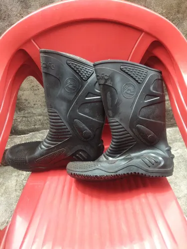 Bota para chuva motoqueiro pvc n41