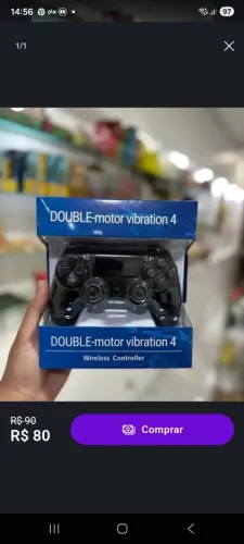 Controle ps4 Wireless sem fio<br><br>Double-Motor Vibration compatível com tv com sistema xbox