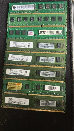 Memória ram ddr3 8 unidades