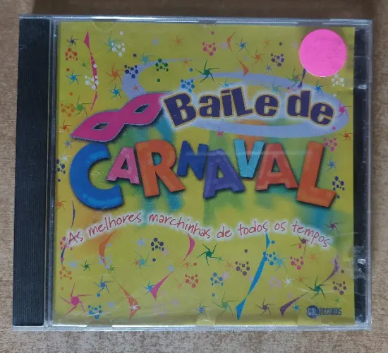 Cd Baile De Carnaval - As Melhores Marchinhas
