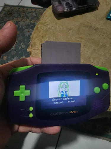 Game boy advance + mod tela ips e bateria
