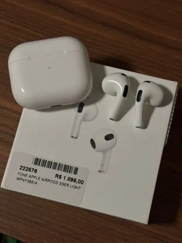 Air Pods 3ª geração seminovo