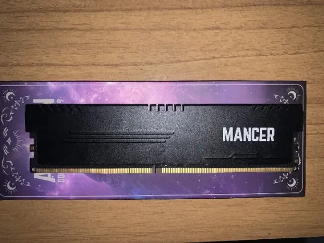 Memoria Mancer Astrion, 8GB (1x8GB), DDR4, 3200MHz, C19, Preto