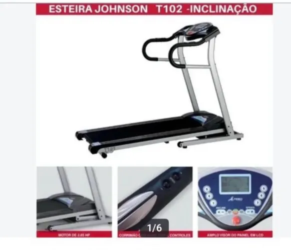A Esteira Ergométrica Johnson Treo T102 