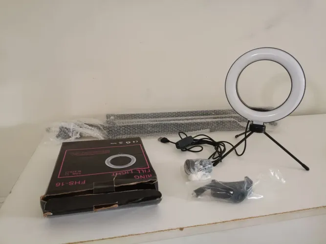 Ring Light com Tripé