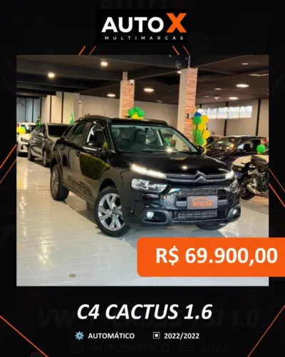 Citroen C4 Cactus Feel Pack 1.6 16V Flex AUT 2022