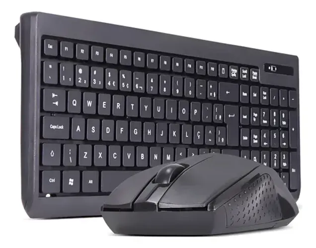Kit Mouse E Teclado Sem Fio(LACRADO)