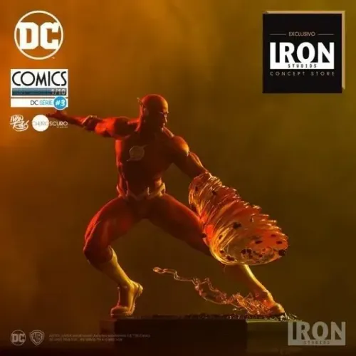 The Flash Iron Studios Dc Comics By Ivan Reis Art Scale 1/10