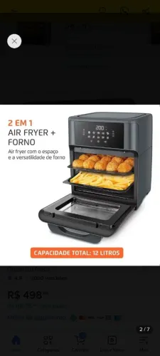 Fritadeira Air frayer
