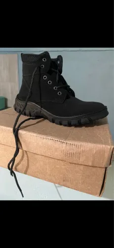 Bota Masculina Coturno trabalho Cater Adventure solado borracha