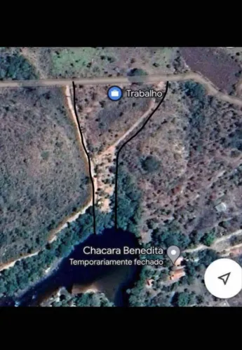 Terreno com acesso ao Rio de ondas!
