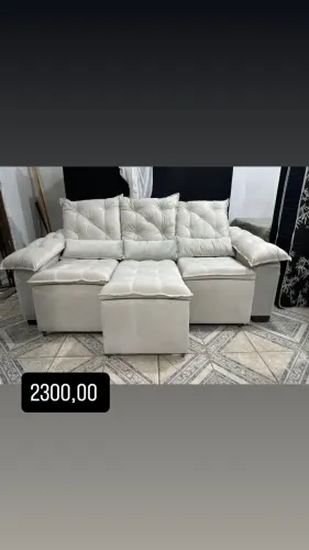 SOFÁ RETRATIL 3 lugares 0 promoção 