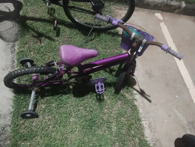 Bicicleta infantil usada
