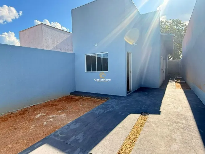 Casa Nova - 02 Quartos sendo 01 Suíte Plena - Expansão Sul - Morada do Sol II