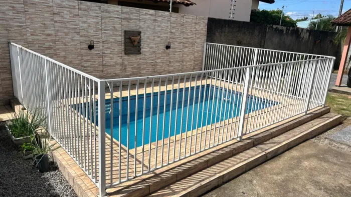 Grade para jardim/piscina