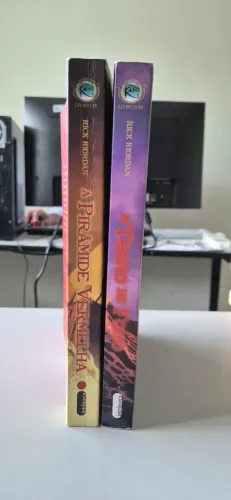 LIVROS DE PERCY JACKSON as crônicas de kane