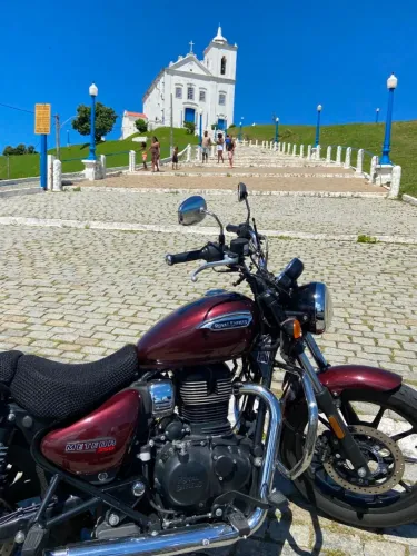 Meteor 350 stellar com navegador gps