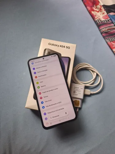 Samsung Galaxy A54 5G 128 GB ? Impecável + Caixa e Carregador