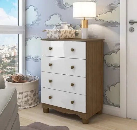 CÔMODA JÚNIOR SIMPLES Dividimos Em Até 10x Sem Juros