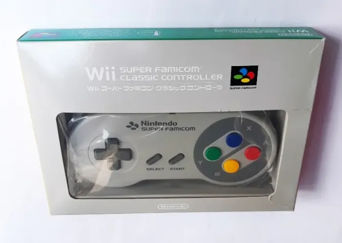 Controle Snes Classic Original Na Caixa - Nintendo Wii