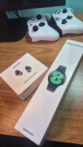 PARA SAIR HOJE? GALAXY WATCH 4 E BUDS CORE