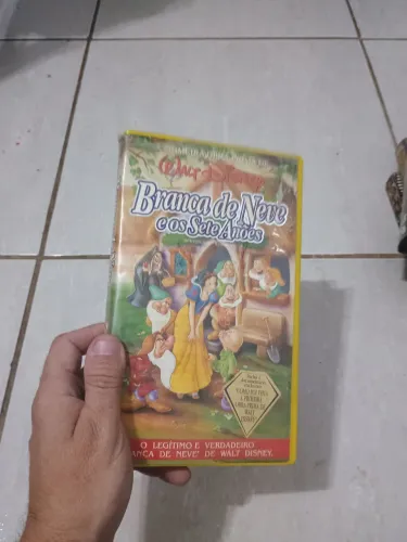 vhs branca de neve e os sete anoes