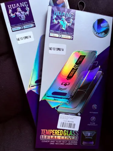 Película iPhone 16e (2 películas + 1 case)