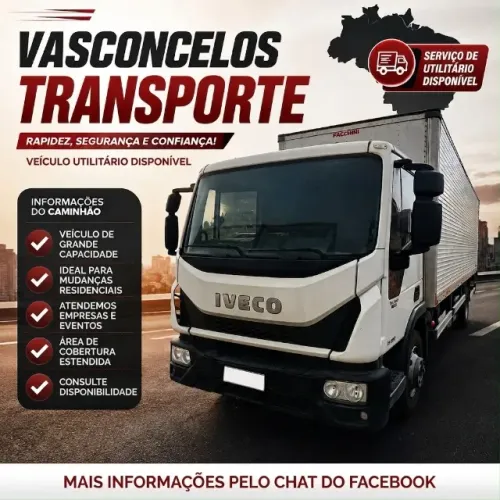 Fretes e Mudanças Caminhão Baú