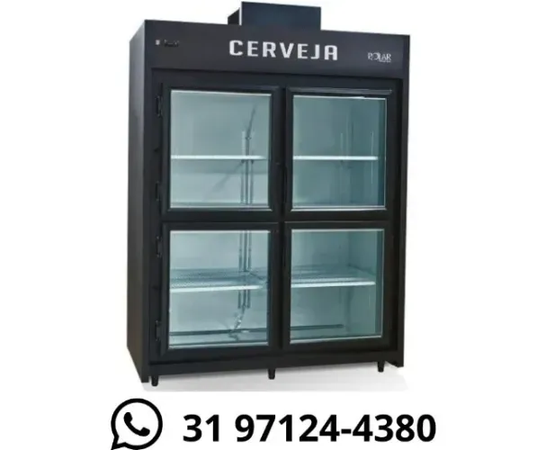 Cervejeira 4 Portas de Vidro Polar 220V