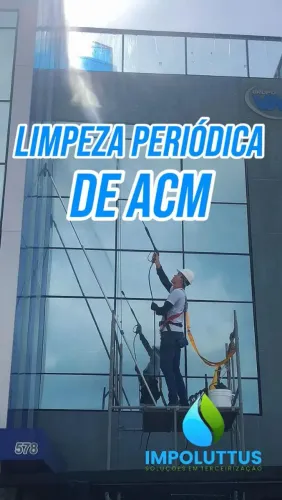 Limpeza de fachada em ACM Recife/ Olinda