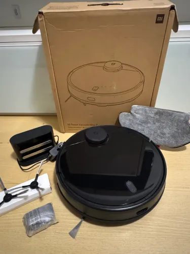 Robô Aspirador Xiaomi Mi Robot Vacuum Mop Pro - Preto (Perfeito Estado)