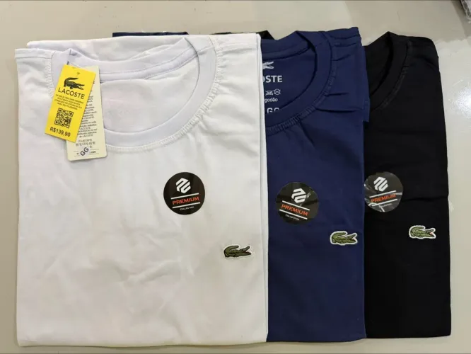 Camisa fio 30.1 básica multimarcas pronta entrega atacado mínimo 3 peças