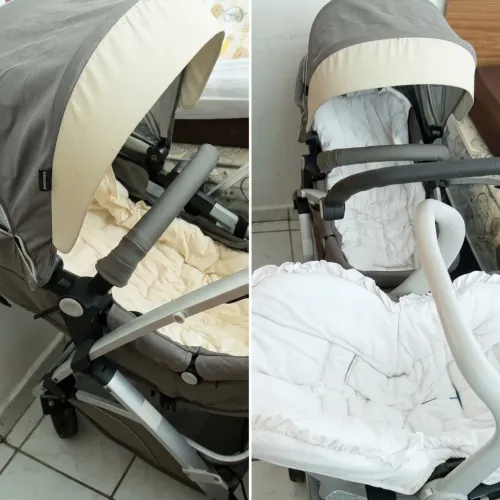 Vendo carrinho e bebê conforto