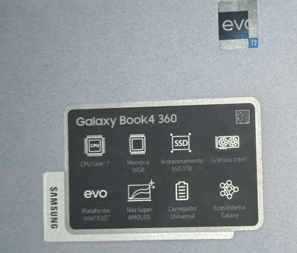 Galaxy book4 360 i7 - ssd 1TB - 16GB Ram